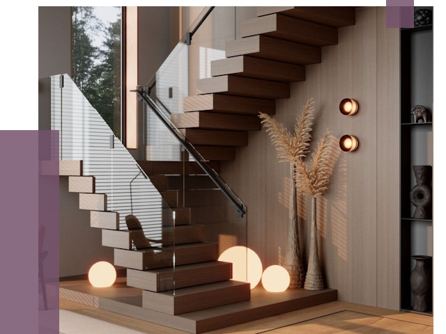 Изготовление и монтаж лестниц в Угличе от 88570 руб. | ПРОЛЁТ-Глч