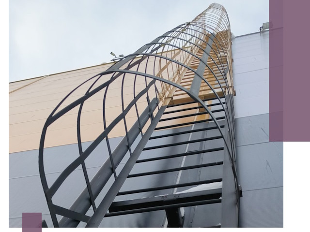 Изготовление и монтаж пожарных лестниц в Угличе профессионально