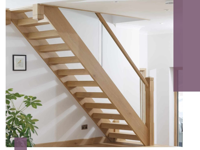 Изготовление деревянных лестниц под ключ в Угличе для дома