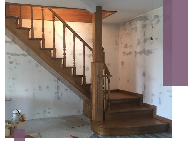 Ремонт деревянных лестниц в Угличе: быстро и качественно