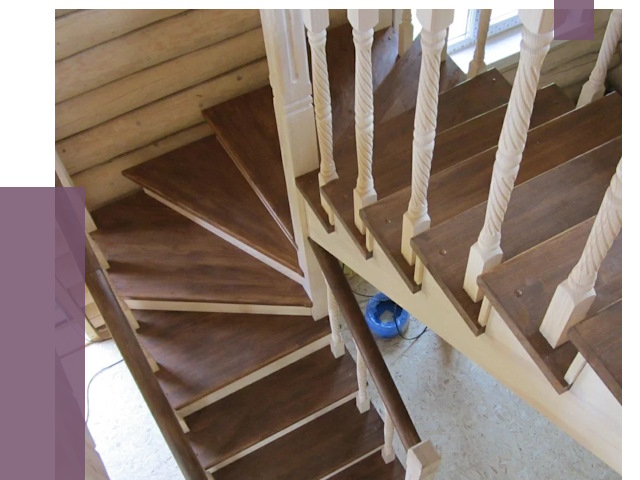 Реставрация деревянных лестниц в Угличе от 4376 руб.