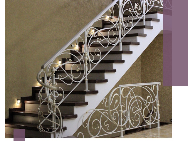 Кованые лестницы под ключ в Угличе — изготовление и монтаж