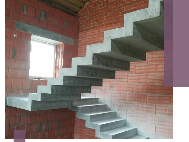 Бетонные лестницы под ключ в Угличе: монтаж, демонтаж, ремонт