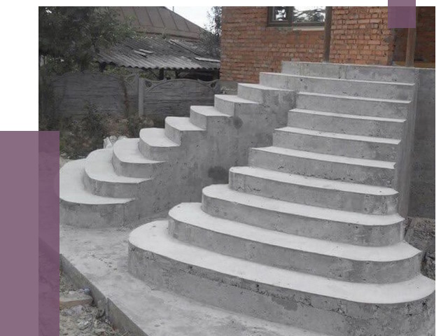 Монтаж бетонных лестниц в Угличе от 4376 руб. 