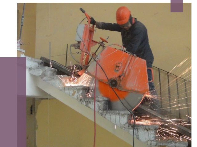 Демонтаж бетонных лестниц в Угличе от 4689 руб. за м2 | ПРОЛЁТ-Глч