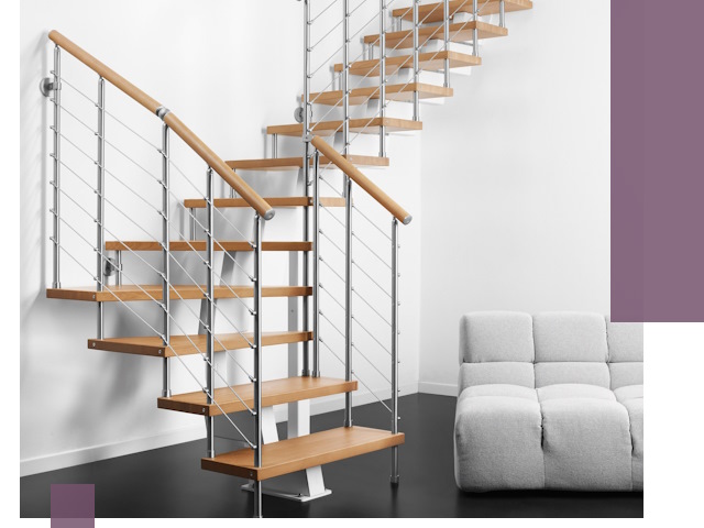 Модульные лестницы под ключ в Угличе — монтаж и изготовление