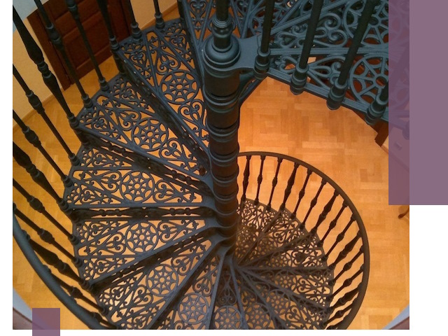 Винтовые лестницы под ключ в Угличе: производство и монтаж