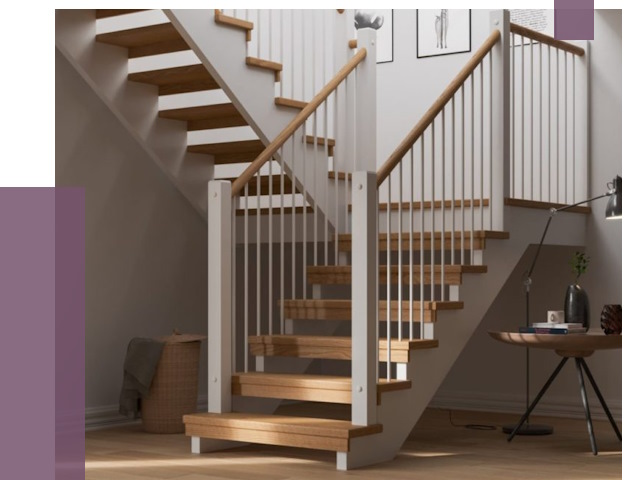 Маршевые лестницы в Угличе от 38815 руб. — монтаж | ПРОЛЁТ-Глч