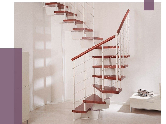 Изготовление лестниц на больцах в Угличе от 9899 руб. | ПРОЛЁТ-Глч