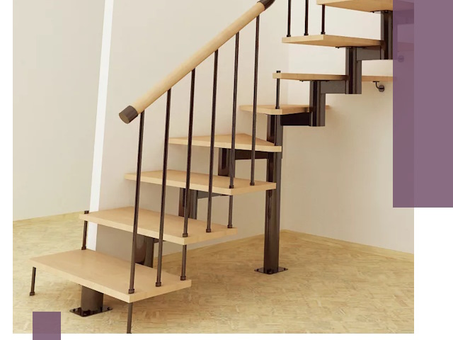 Монтаж лестниц на больцах в Угличе — быстро и надежно