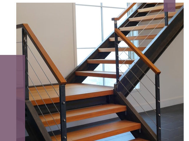 Изготовление лестниц на металлокаркасе в Угличе от 19277 руб. | ПРОЛЁТ-Глч