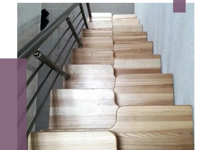 Лестницы гусиный шаг в Угличе от 13286 руб. под ключ | ПРОЛЁТ-Глч