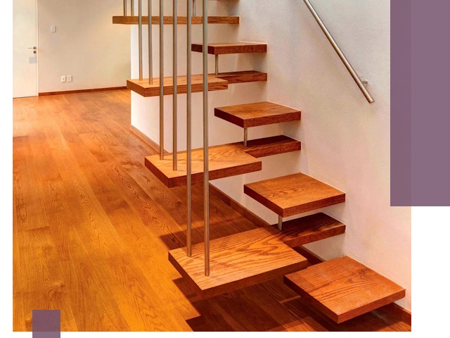 Лестницы «гусиный шаг» на заказ в Угличе для узких пространств