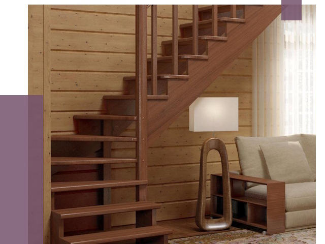 Лестницы эконом класса в Угличе от 18600 руб. бюджетные решения