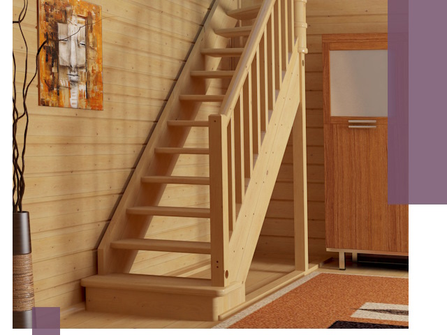 Лестницы эконом класса под ключ в Угличе — недорого и быстро