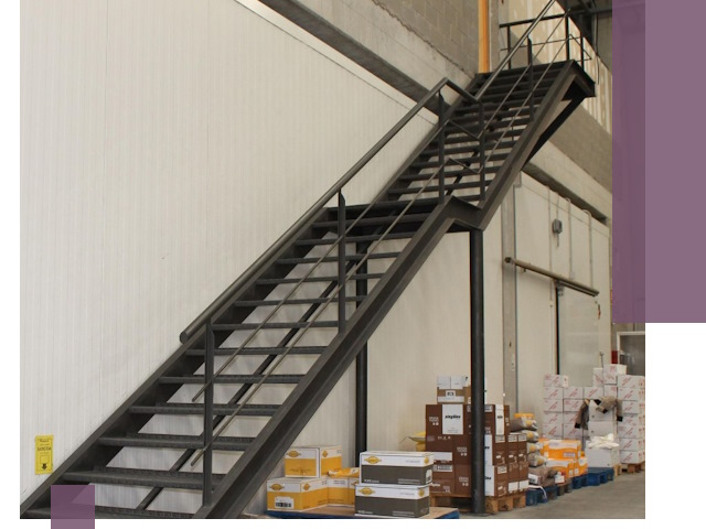 Лестницы для производства в Угличе — изготовление и монтаж