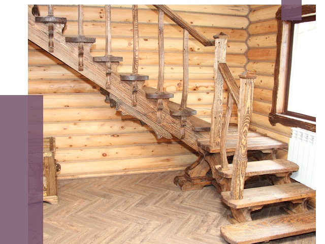 Лестницы в баню в Угличе от 19485 руб. — изготовление | ПРОЛЁТ-Глч