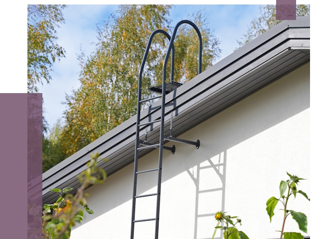 Лестницы на крышу в Угличе от 19485 руб. — монтаж и монтаж ПРОЛЁТ-Глч