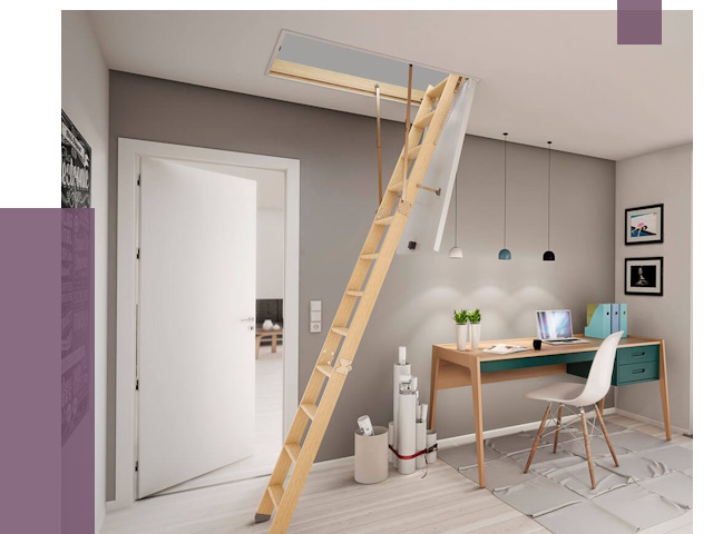 Чердачные лестницы в Угличе — от 14849 руб. | ПРОЛЁТ-Глч