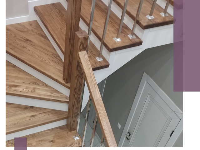 Обшивка металлических лестниц под ключ в Угличе