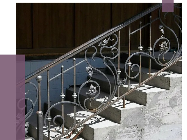 Кованые перила в Угличе от 8857 руб. под ключ — качество от ПРОЛЁТ-Глч
