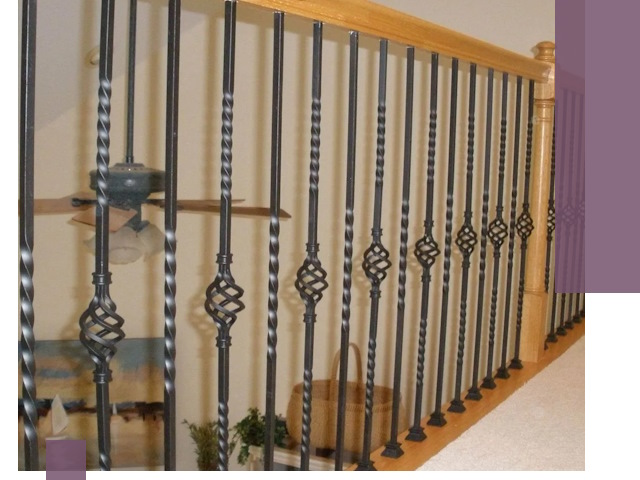 Изготовление и монтаж кованных перил в Угличе под ключ
