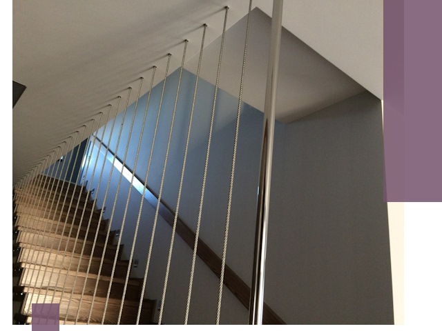 Тросовые перила под ключ в Угличе — производство и монтаж