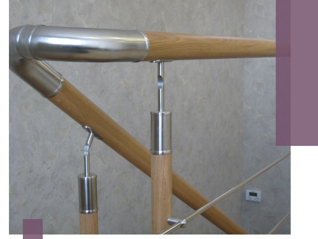 Комбинированные перила на заказ в Угличе — монтаж и производство