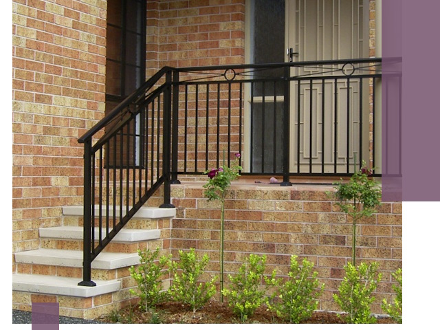 Уличные перила из металла под ключ в Угличе