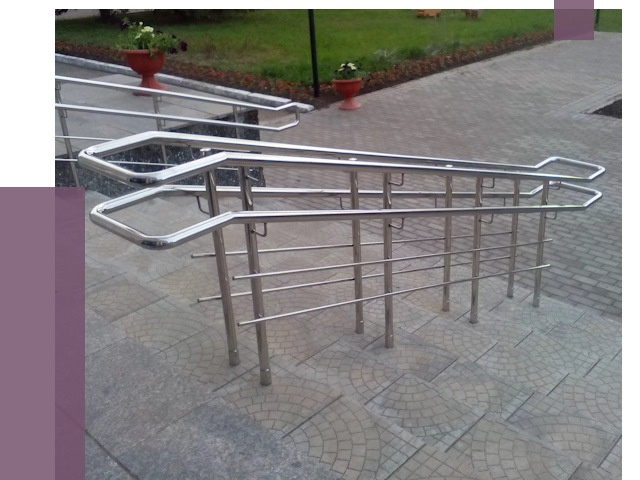 Перила для инвалидов в Угличе от 7732 руб. под ключ | ПРОЛЁТ-Глч