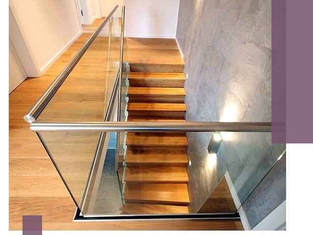 Перила для лестницы в доме — изготовление и монтаж в Угличе