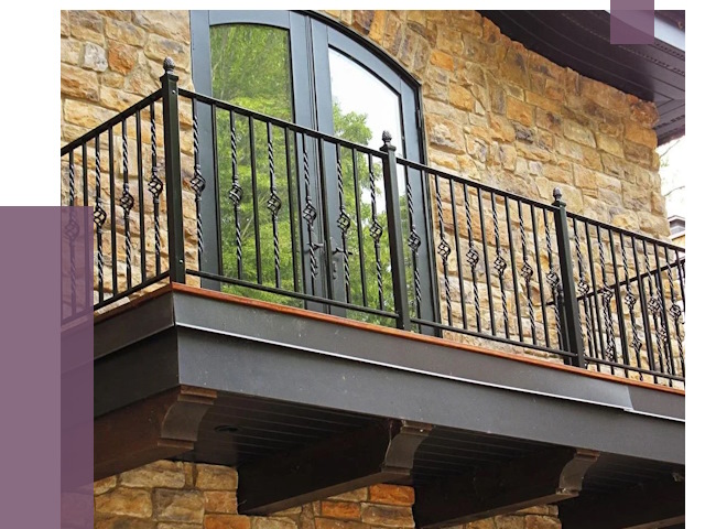 Балконные ограждения в Угличе от 8180 руб. — купить | ПРОЛЁТ-Глч