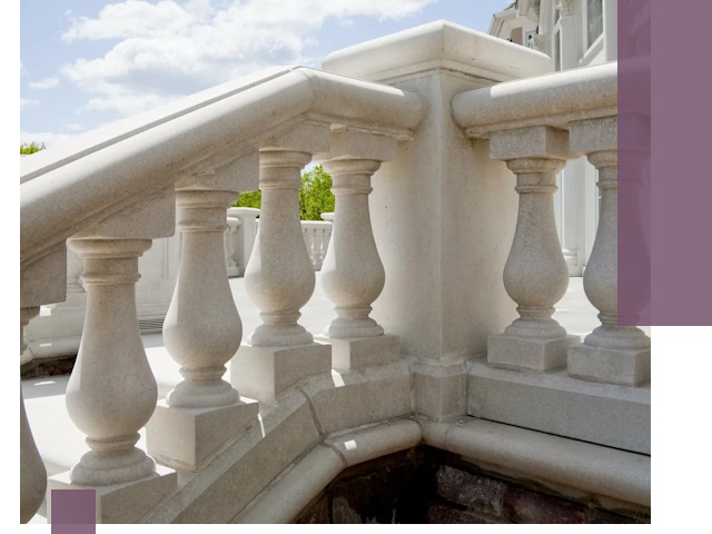 Балюстрады из металла и камня под ключ в Угличе