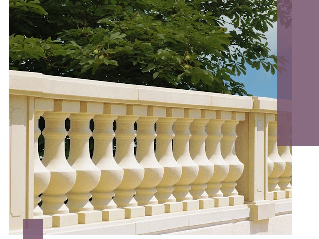 Установка балюстрады в Угличе: изготовление и монтаж под ключ