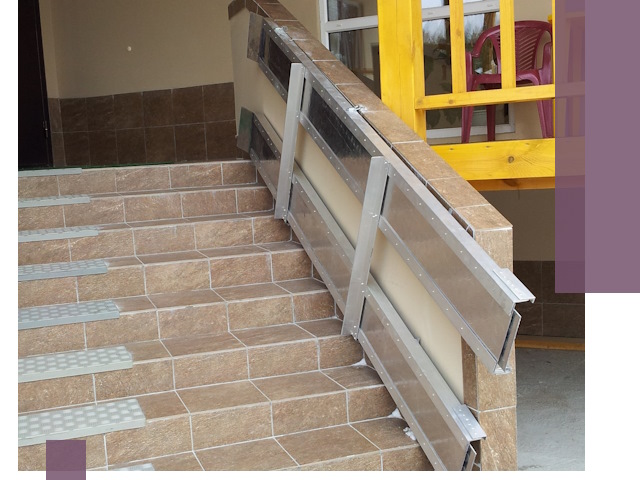 Откидные пандусы под ключ в Угличе — монтаж и демонтаж