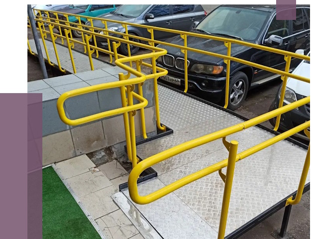 Стационарные пандусы в Угличе от 12504 руб. | ПРОЛЁТ-Глч