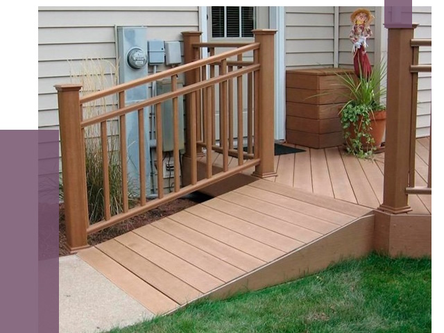 Пандус на крыльцо в Угличе под ключ от 7919 руб. 