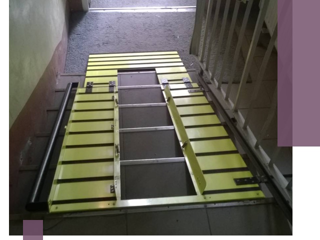 Профессиональный монтаж пандуса в подъезд в Угличе