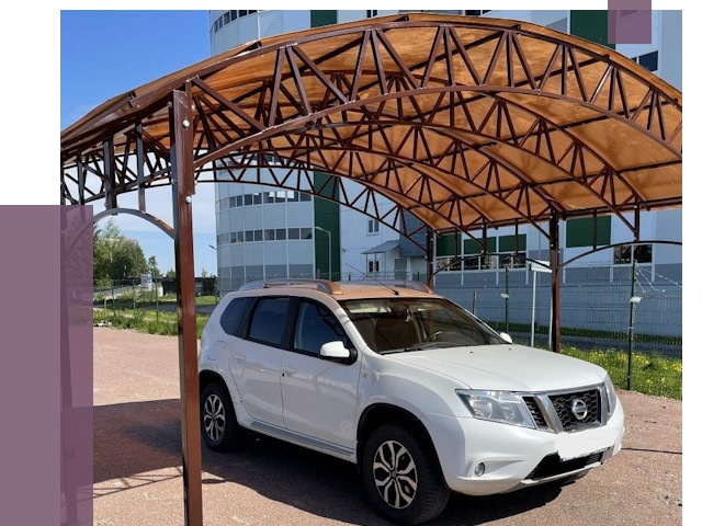 Недорогие навесы в Угличе от 43764 руб.  | ПРОЛЁТ-Глч