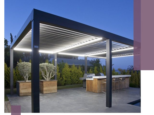 Навесы отдельно стоящие под ключ в Угличе из металла и поликарбоната