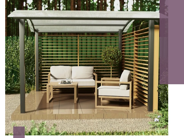 Навесы для дачи в Угличе: изготовление, монтаж и демонтаж