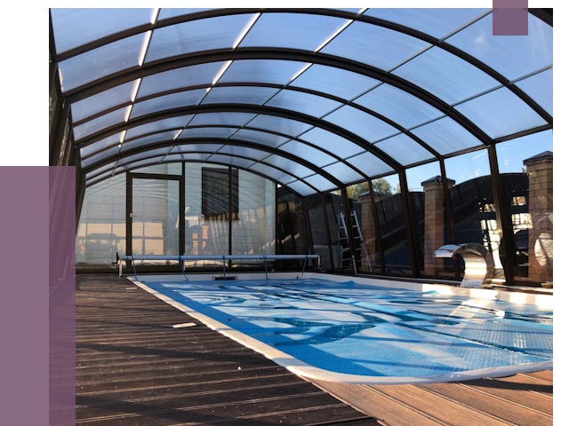 Навесы для бассейна в Угличе от 17089 руб. под ключ | ПРОЛЁТ-Глч