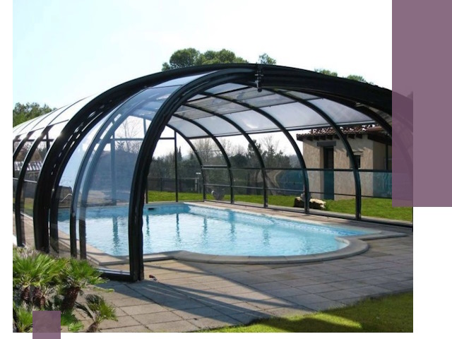 Навесы для бассейна в Угличе: изготовление и монтаж под ключ