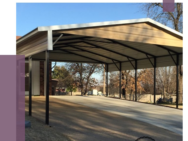 Двускатные навесы в Угличе от 8180 руб.  | ПРОЛЁТ-Глч