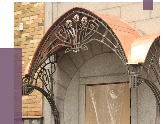 Арочные козырьки в Угличе от 14849 руб. 