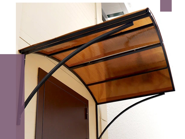 Недорогие козырьки в Угличе от 7732 руб.  | ПРОЛЁТ-Глч