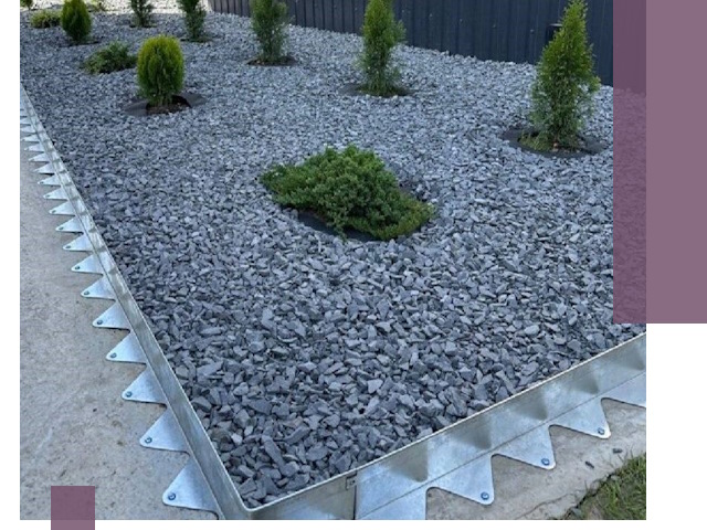 Оцинкованные металлические бордюры под заказ в Угличе