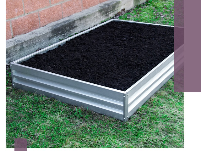 Металлические бордюры для грядок в Угличе: прочность и аккуратность