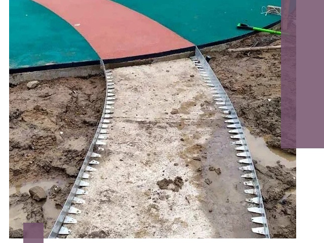 Металлические бордюры для дорожек в Угличе — монтаж и изготовление