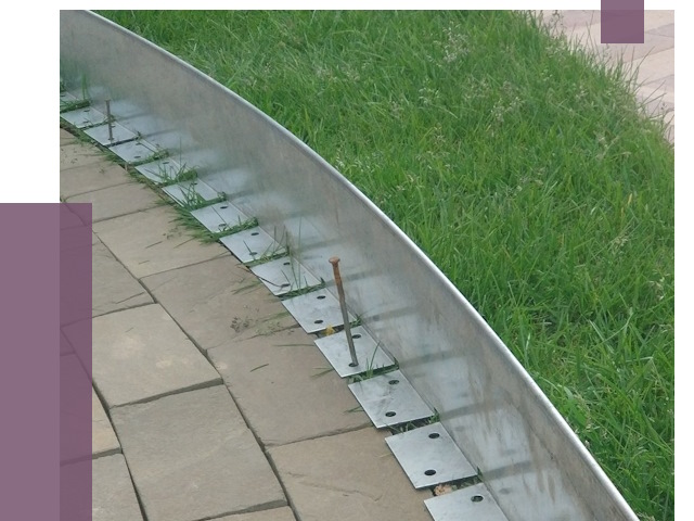 Металлические бордюры для тротуаров в Угличе от 8857 руб.